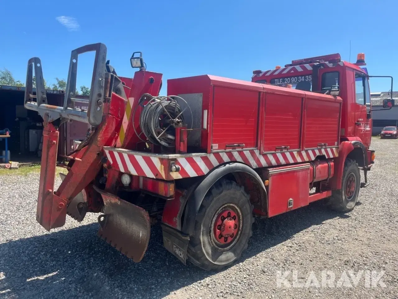 Billede 3 - Fritrækker / Unimog MAN 10.224 4x4