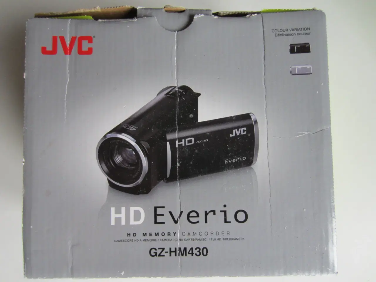 Billede 1 - JVC HD Everio GZ-HM430BE Digital MEMORY Video