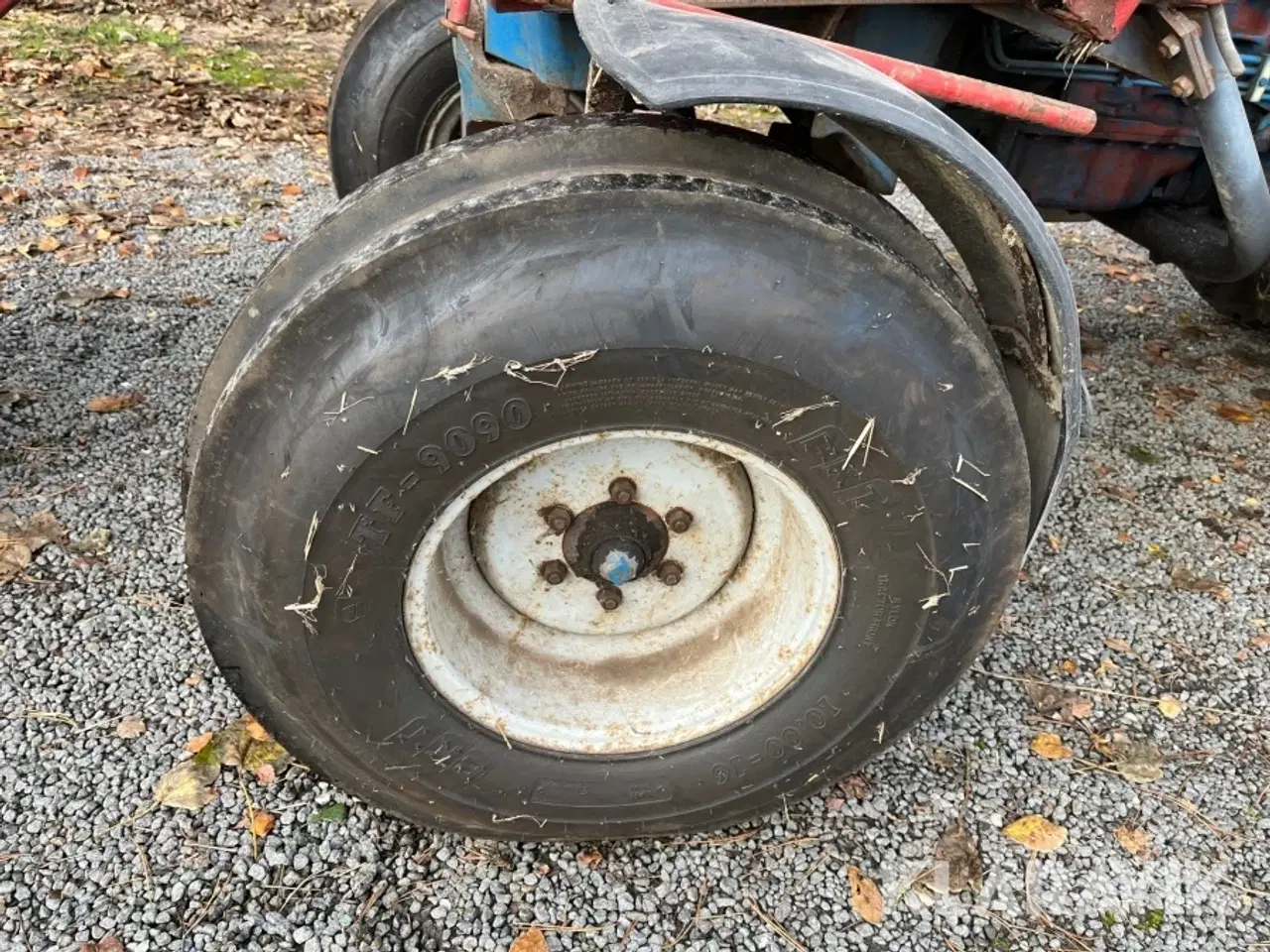 Billede 10 - Traktor Ford 6700 med frontlæsser