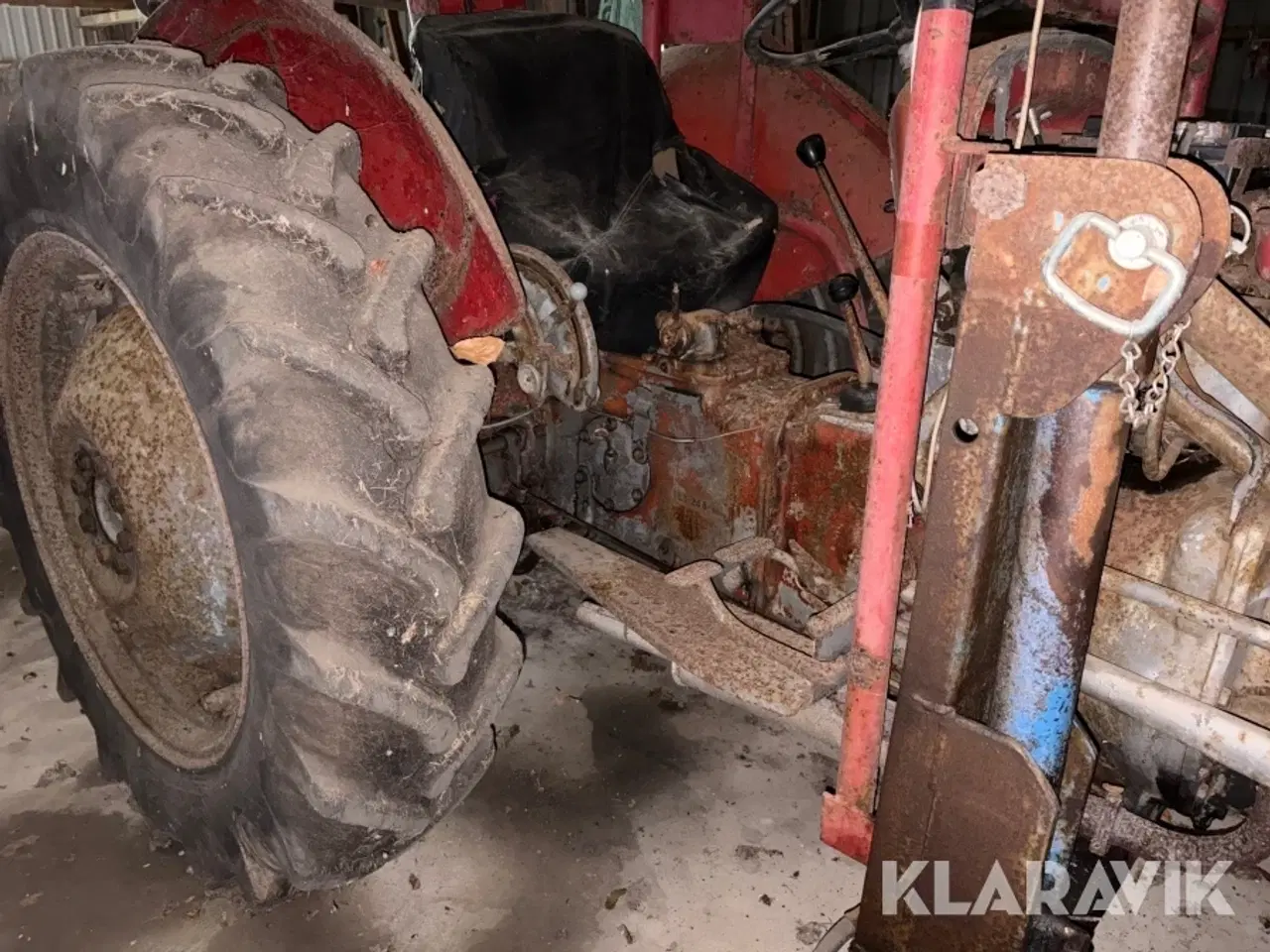 Billede 7 - Veterantraktor Massey-Ferguson 35 med frontlæsser og redskaber