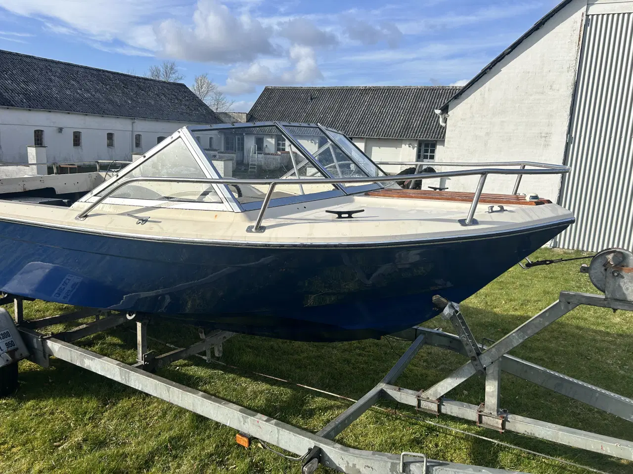 Billede 7 - Retro motorbåd med Trailer 