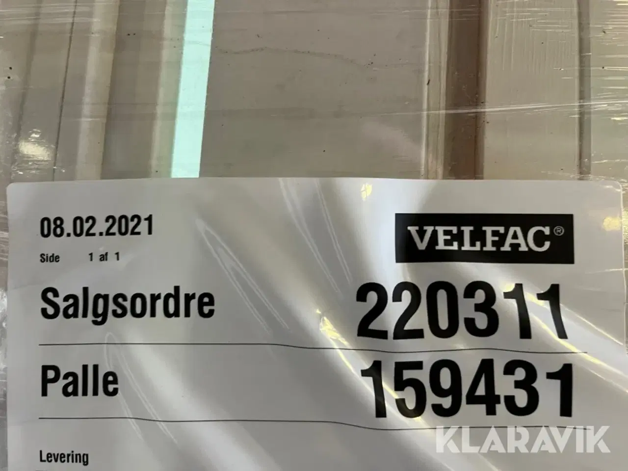 Billede 9 - Yderdør VELFAC Træ/Alu