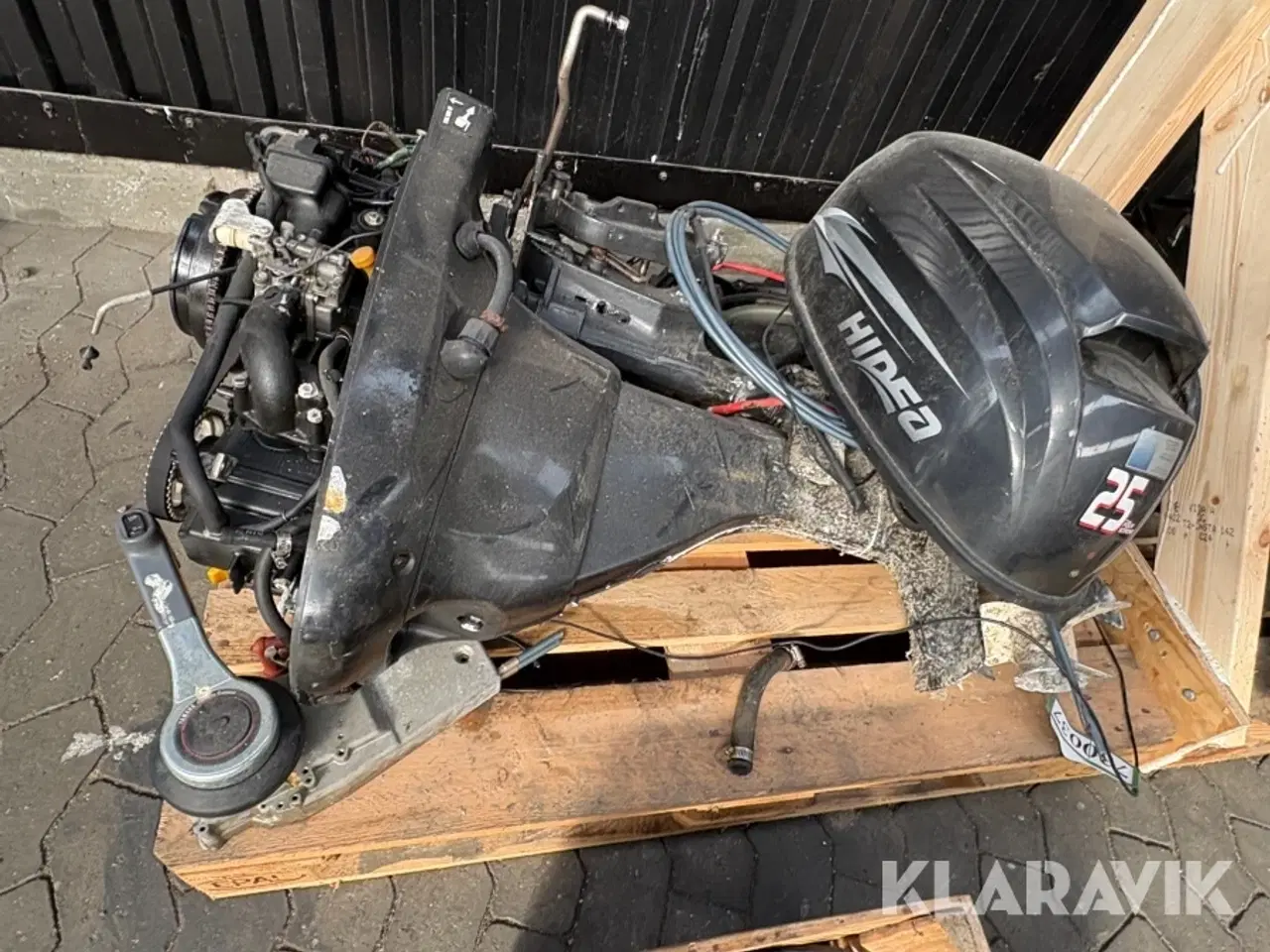 Billede 1 - Påhængsmotor Hidea 25 fourstroke