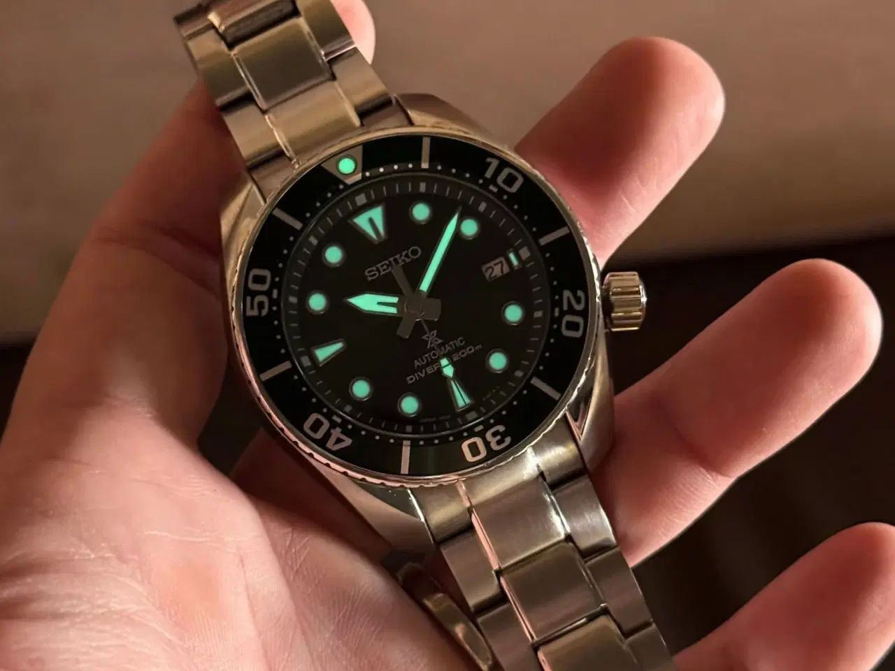 Billede 2 - Seiko Sumo SPB103J1 i Grøn .