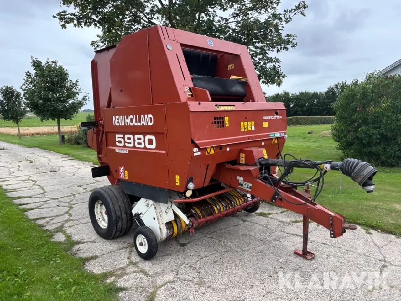 Billede 7 - Rundballepresser New Holland 5980