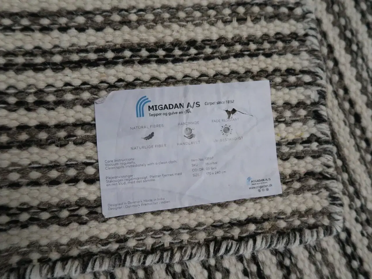 Billede 2 - Gulvtæppe MIGADAN