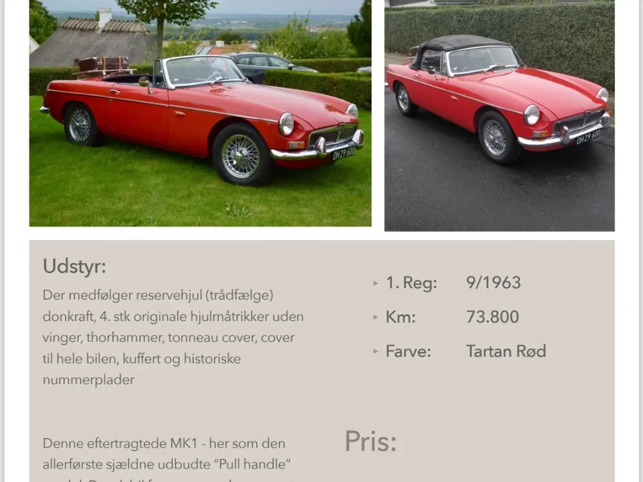 Billede 5 - MGB 1800 95 HK 1963