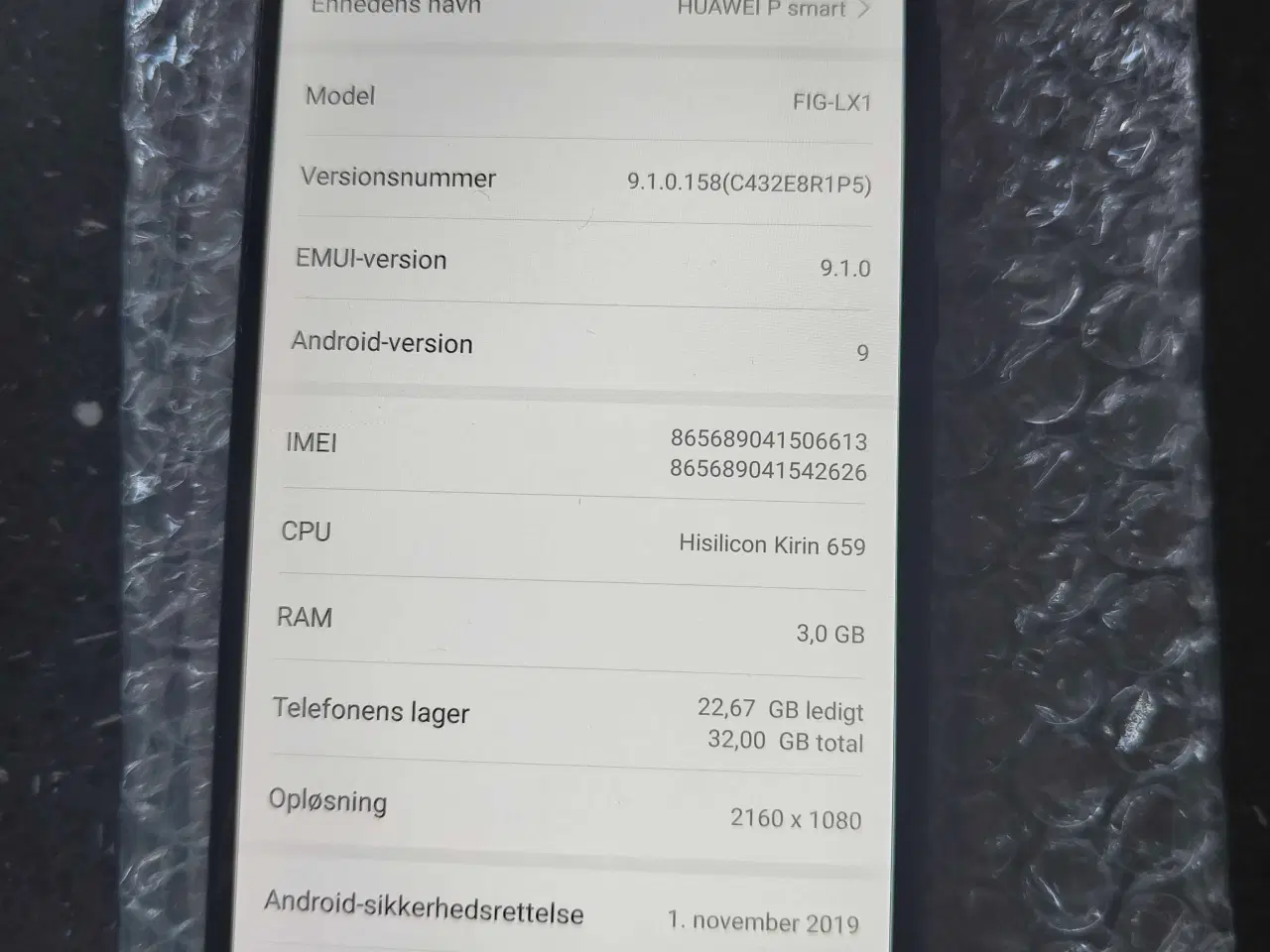 Billede 7 - Huawei P Smart Sælges