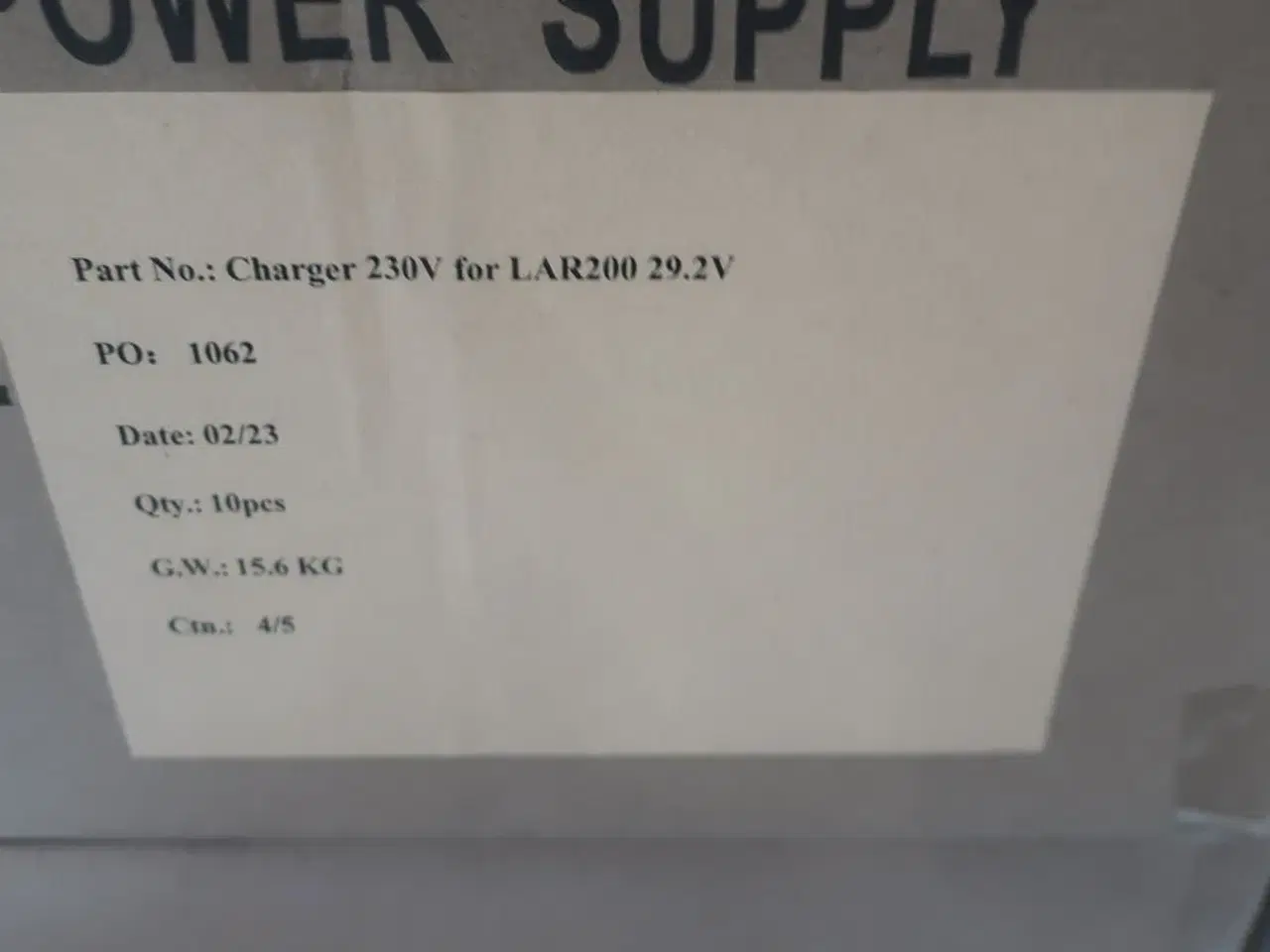 Billede 4 - 2 stk. ladere GREEN ENERGY for 29.2v LiFePO4 Battery