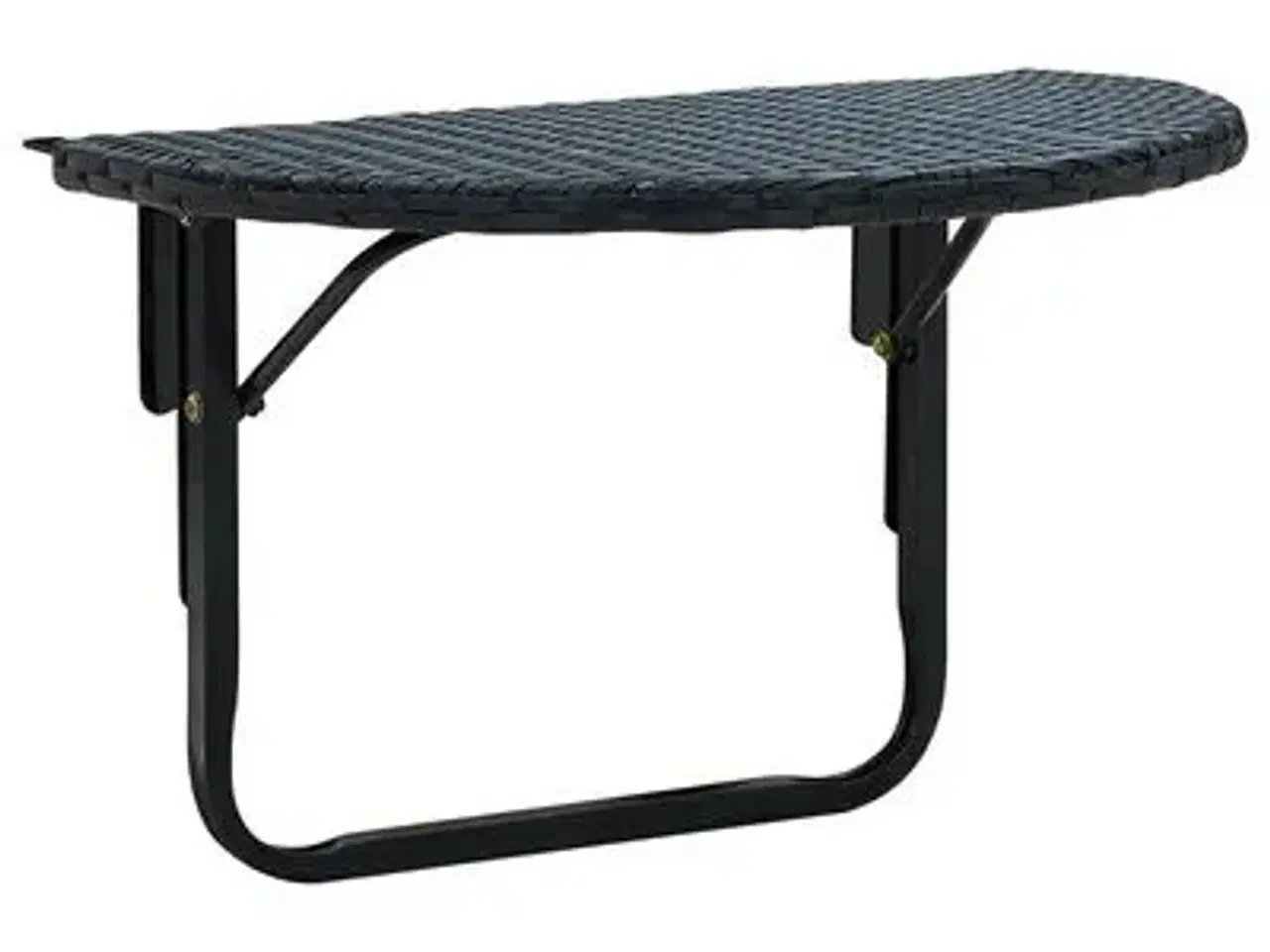 Billede 1 - vidaXL altanbord  polyrattan sort