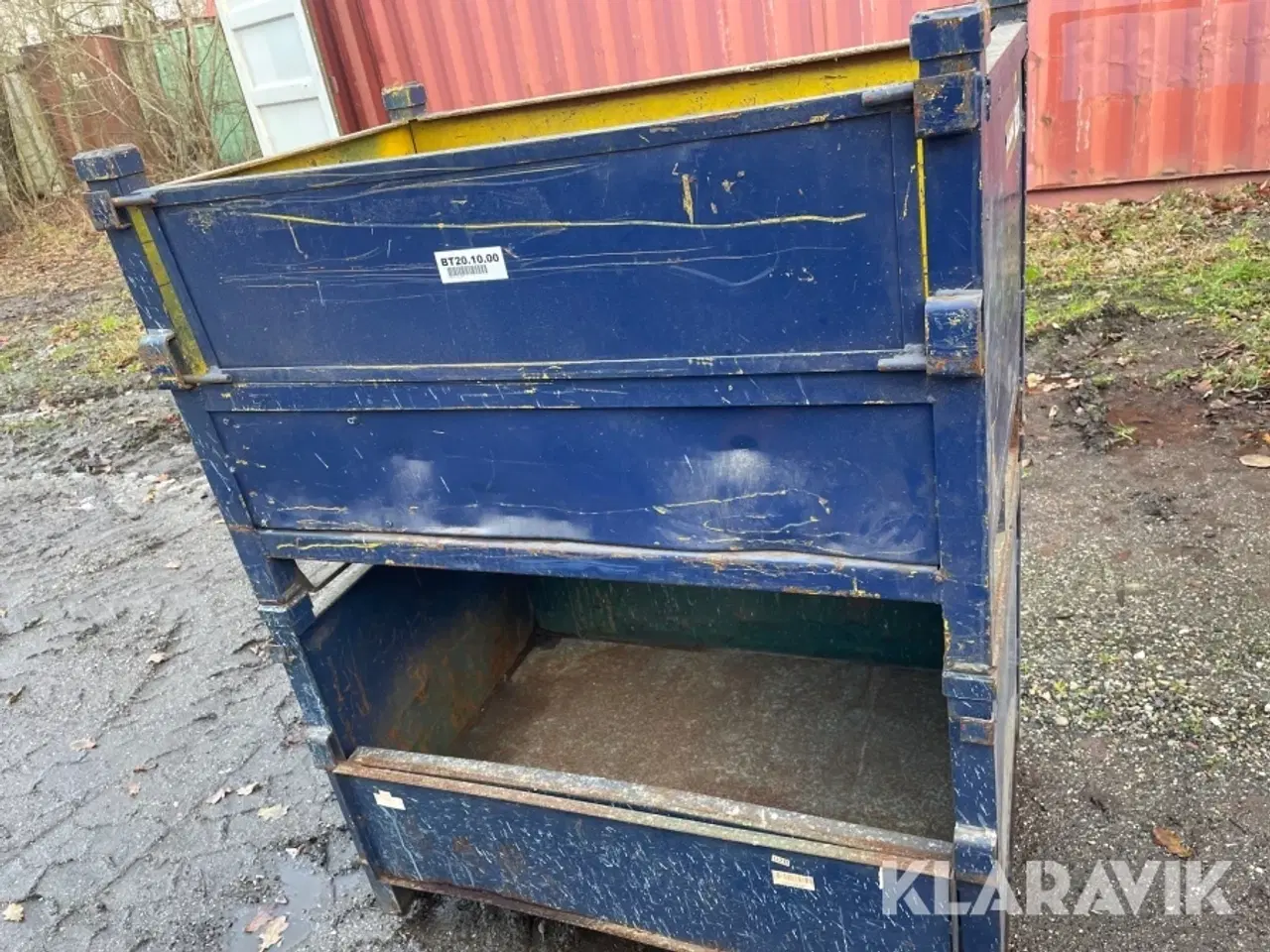 Billede 10 - Metal container 8 styk