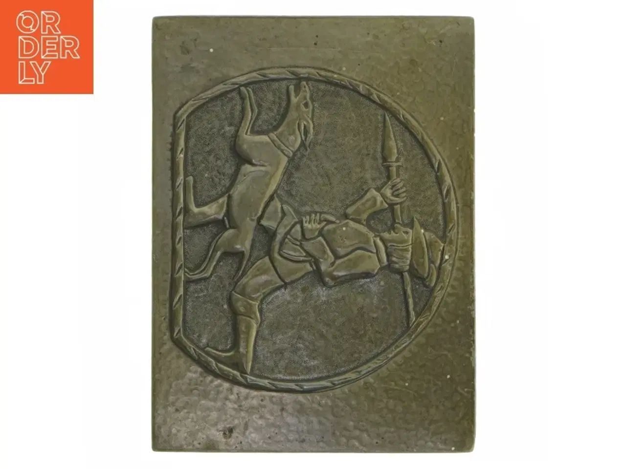 Billede 5 - Dekorativ æske med mønstret låg (str. 15x11x5 cm)