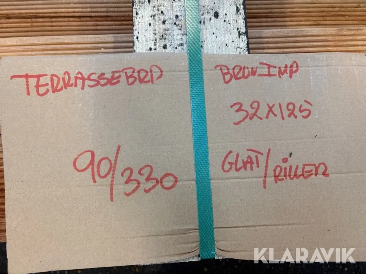 Billede 9 - Terrassebrædder brun imprægneret 90 styk