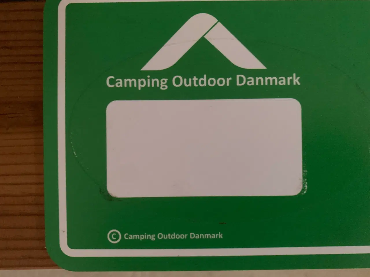 Billede 2 - Camping fastlægger plade