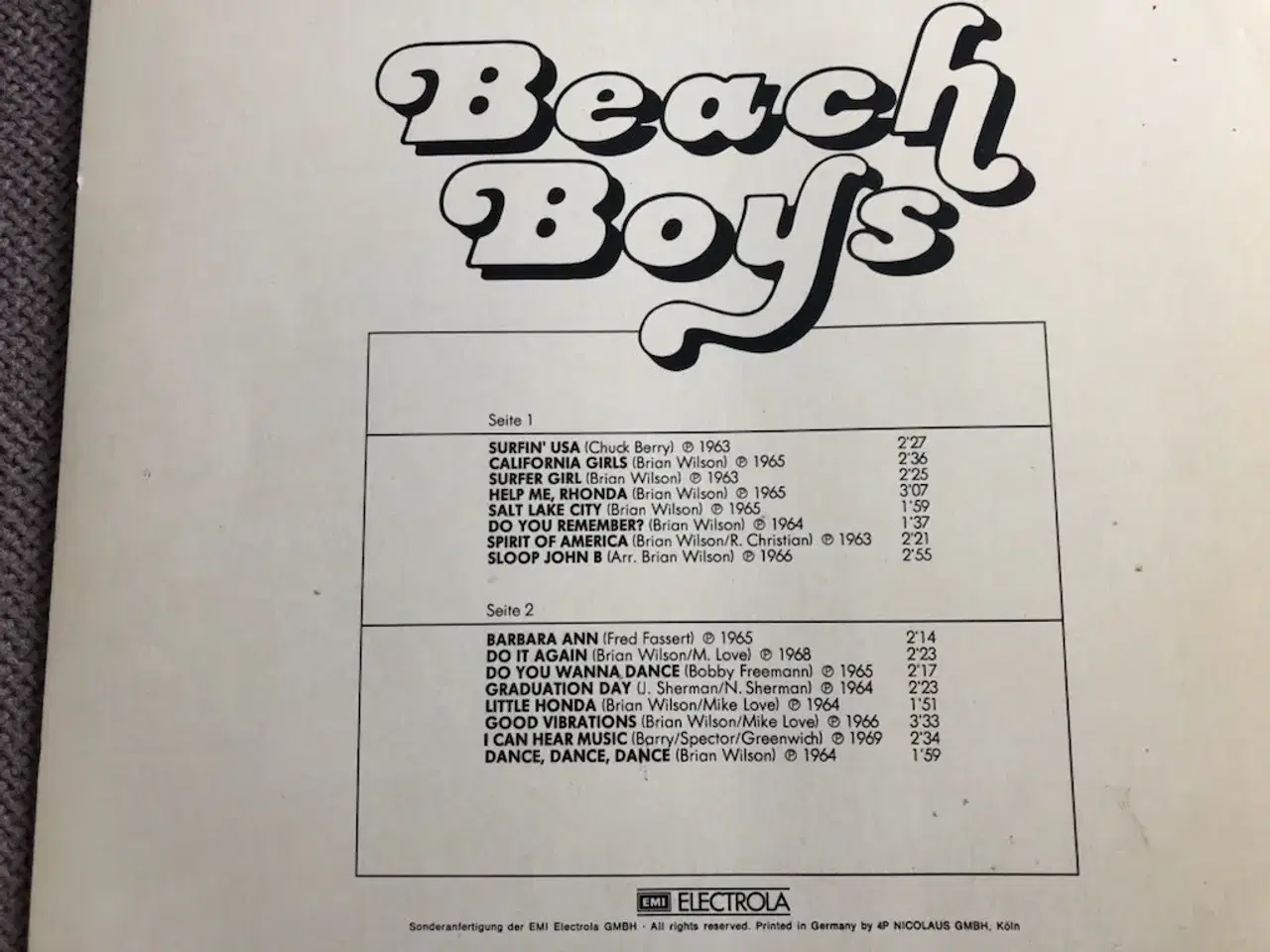 Billede 2 - Beach Boys, Greatest Hits