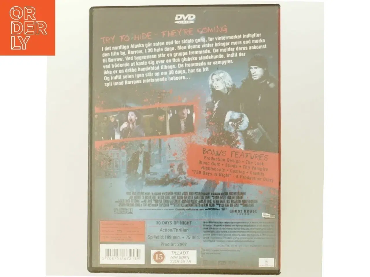 Billede 3 - 30 days of of night med Josh Hartnett (DVD)