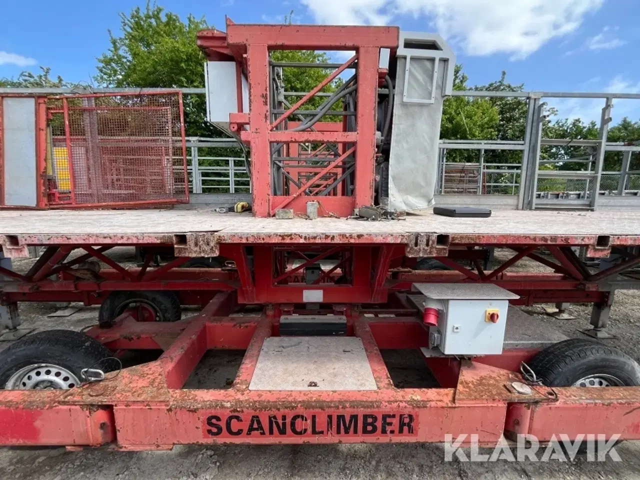 Billede 6 - Arbejdsplatform Scanclimber SC4000 med mast