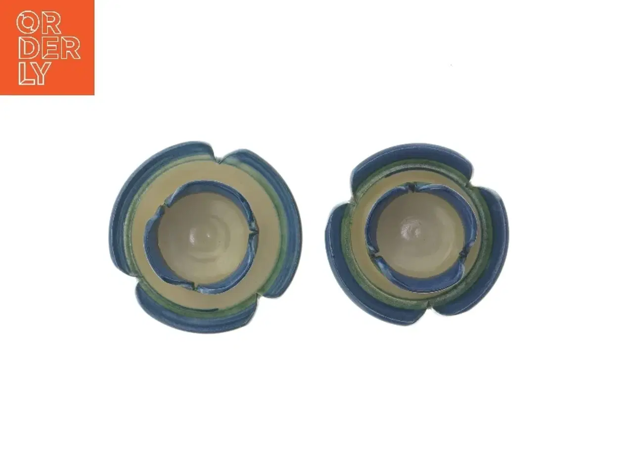 Billede 3 - Keramiske lysestager (str. 12 cm)