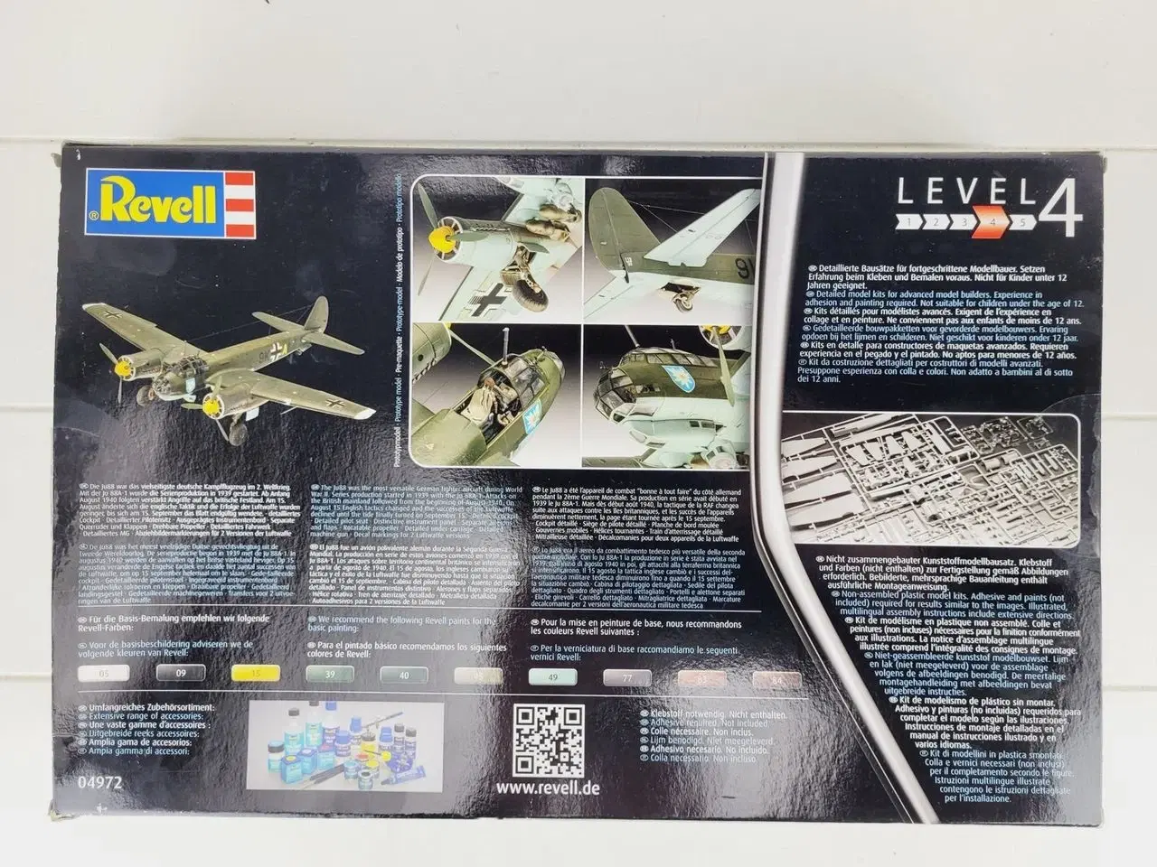 Billede 2 - ⭐️ Revell Junkers Ju-88 - 1:72 Skala