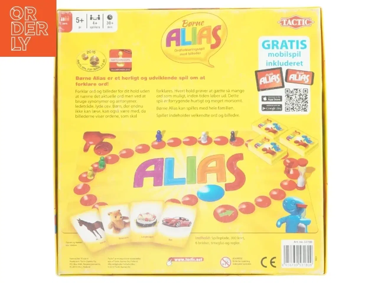 Billede 2 - Børne Alias Ordspil fra Tactic (str. 25x25 cm)