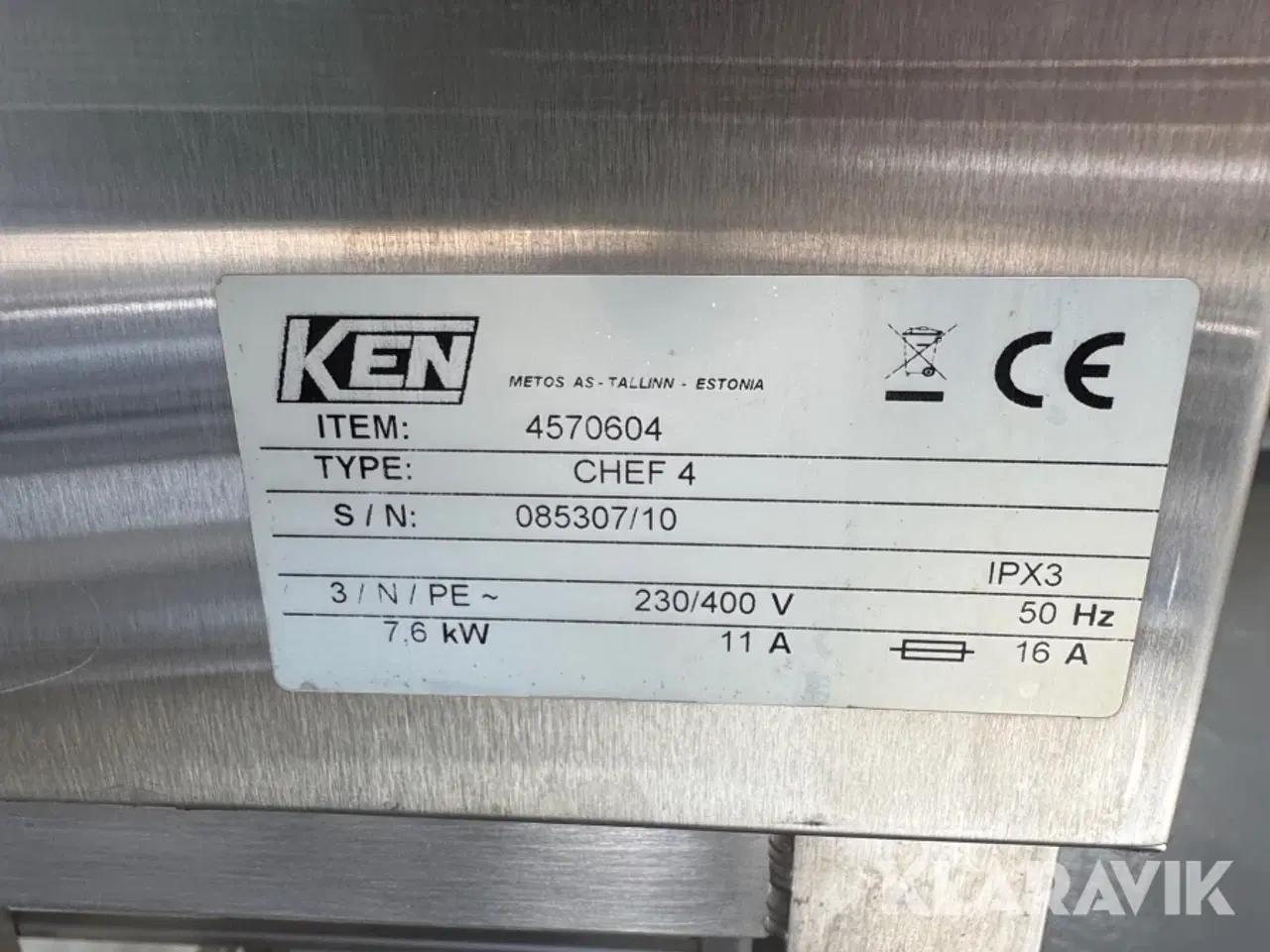 Billede 3 - Industrioven KEN Chef 4
