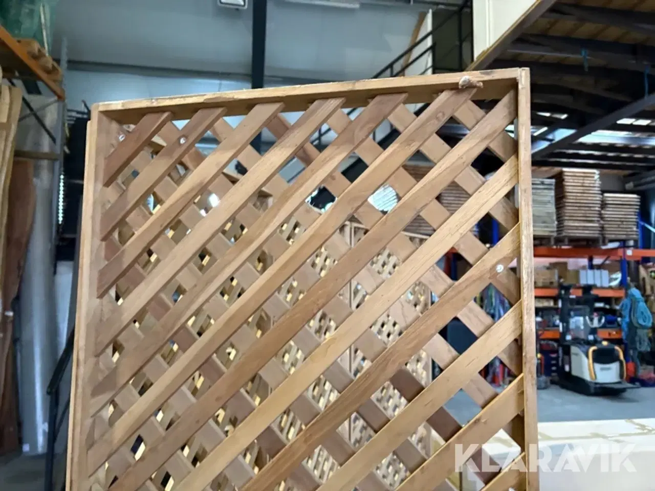 Billede 7 - Rumdeler Teaktræ 8styk