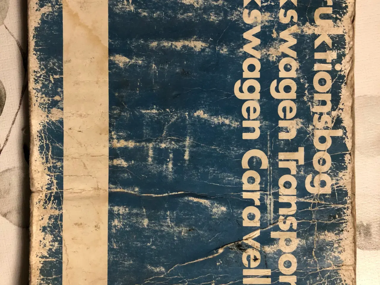 Billede 1 - Instruktionsbog VW transporter, årg. 1984