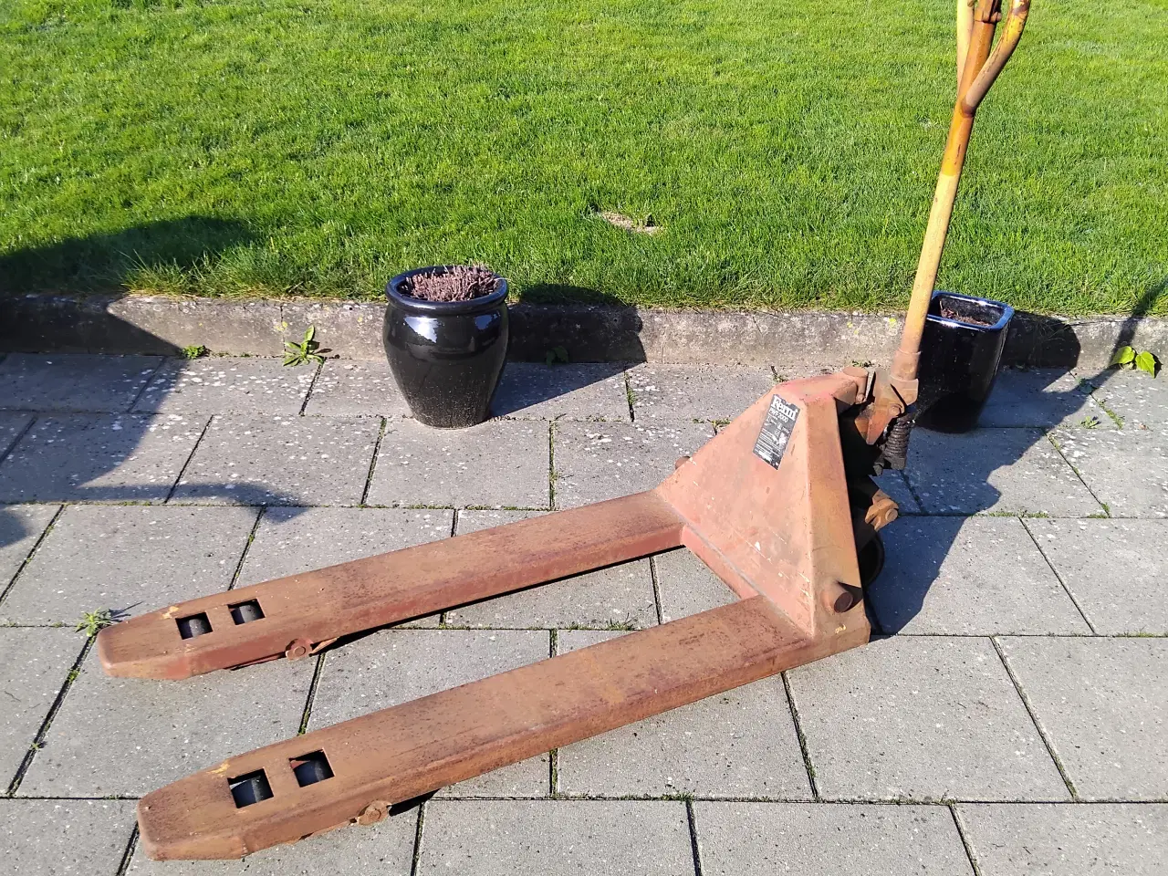 Billede 2 - Palleløfter med Gitterbox