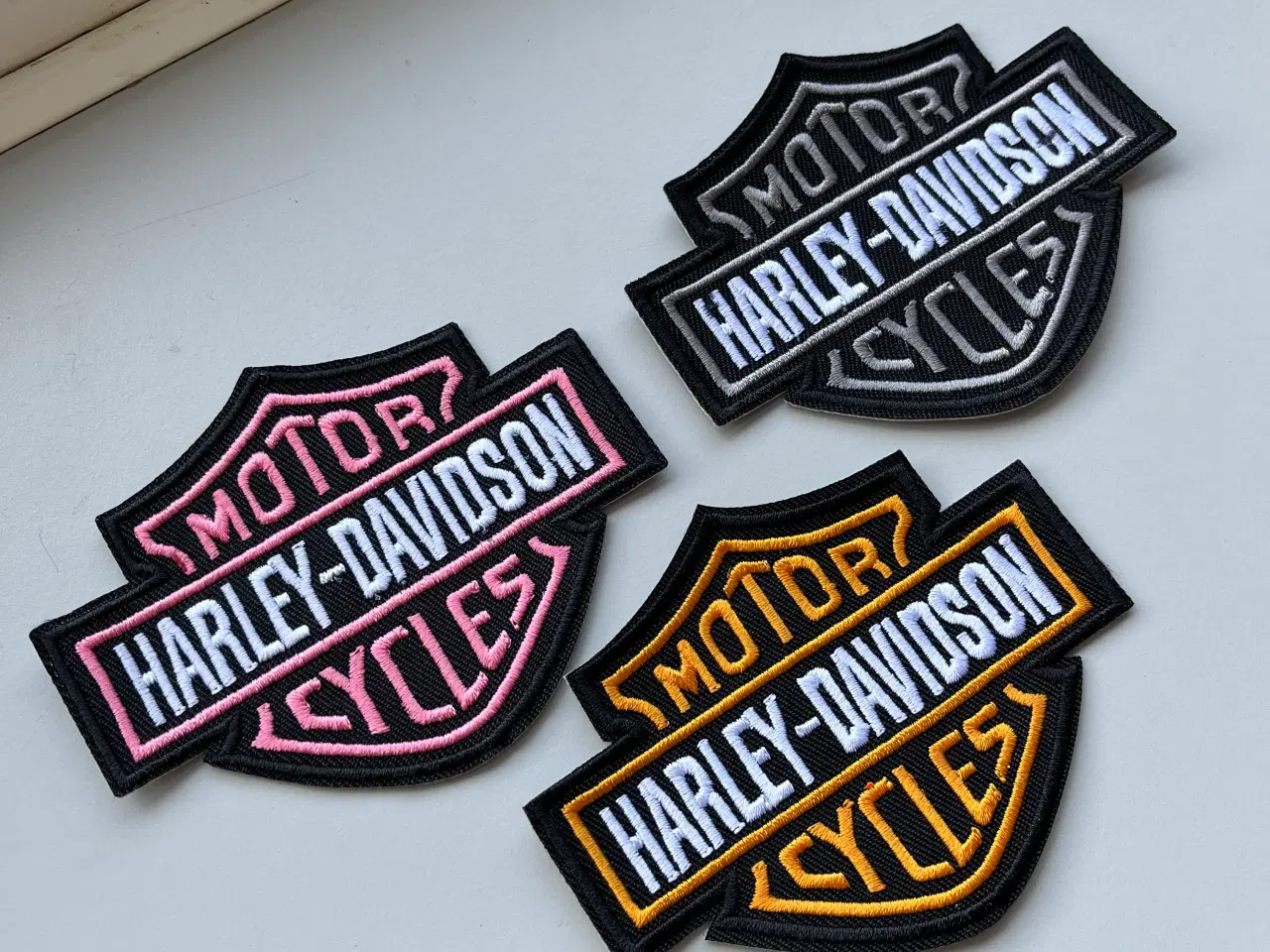 Billede 1 - Mærker/patches med Harley-Davidson