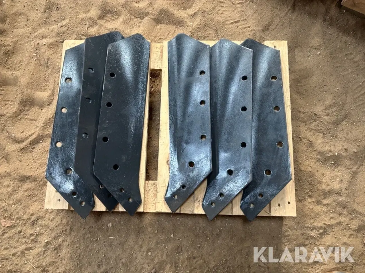 Billede 6 - Plovskærer Kverneland 6 styk - 18 tommer