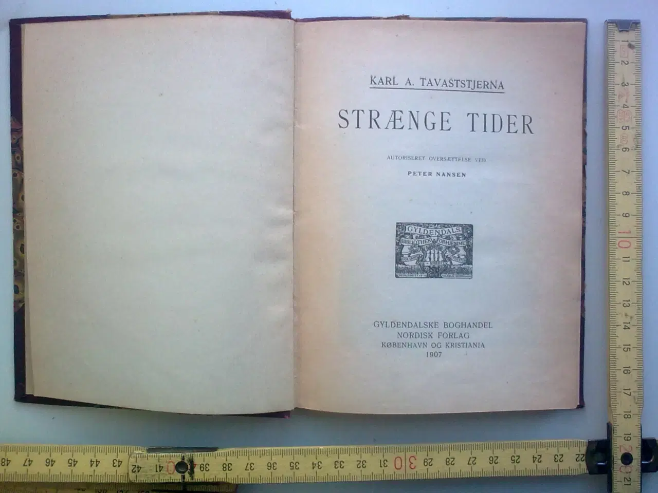 Billede 2 - Ex Libris dansk børnehjem KUNST og incl. antik bog