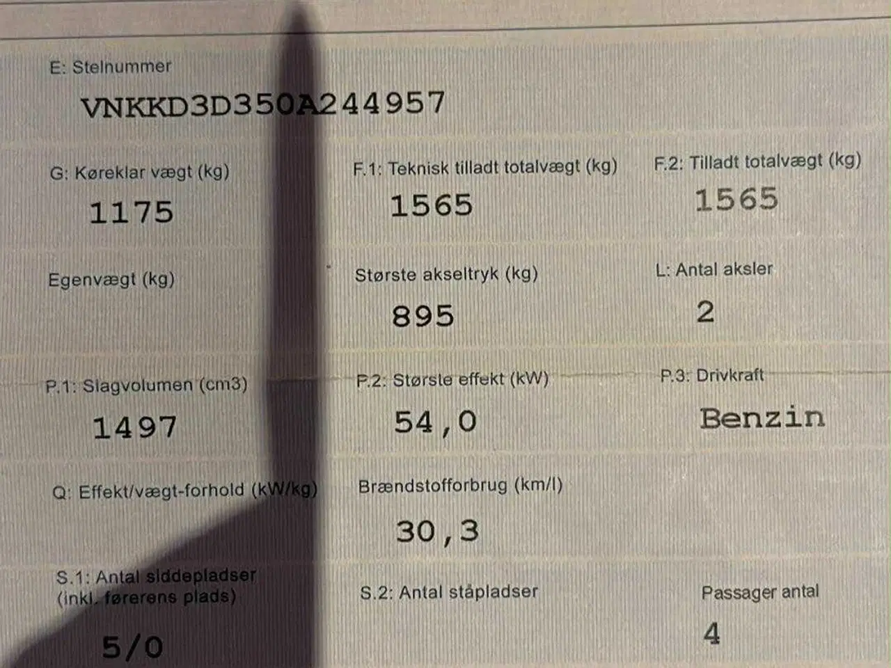 Billede 1 - Rigtig pæn Toyota Yaris hybrid H2 sælges 