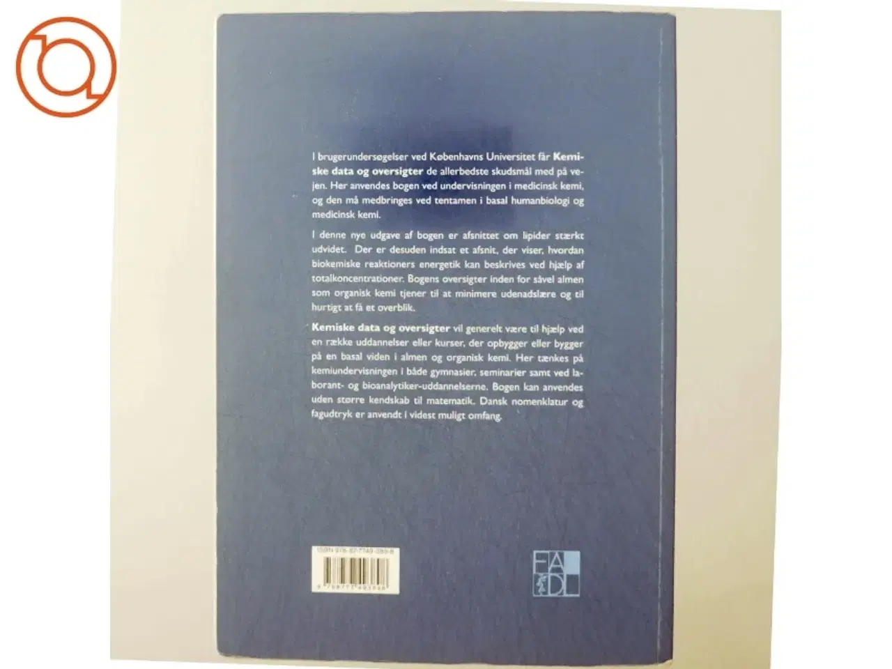 Billede 3 - Kemiske data og oversigter (Bog)
