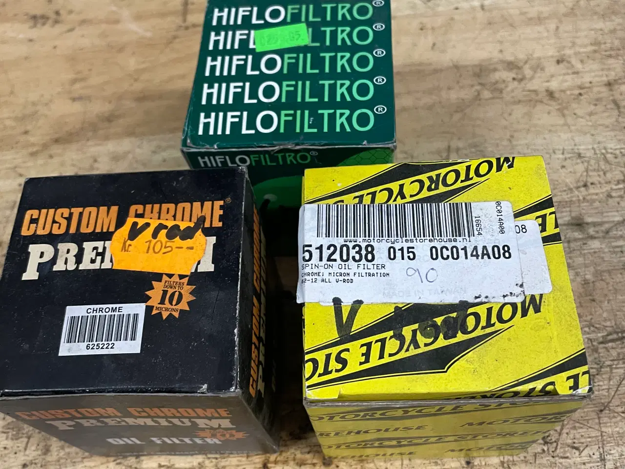 Billede 1 - harley davidson v-rod oliefilter