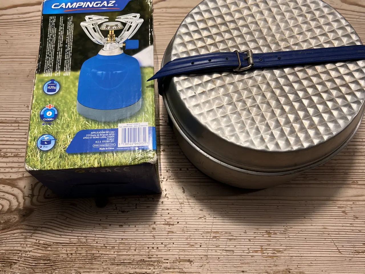 Billede 1 - Trangiasæt med gasbrænder