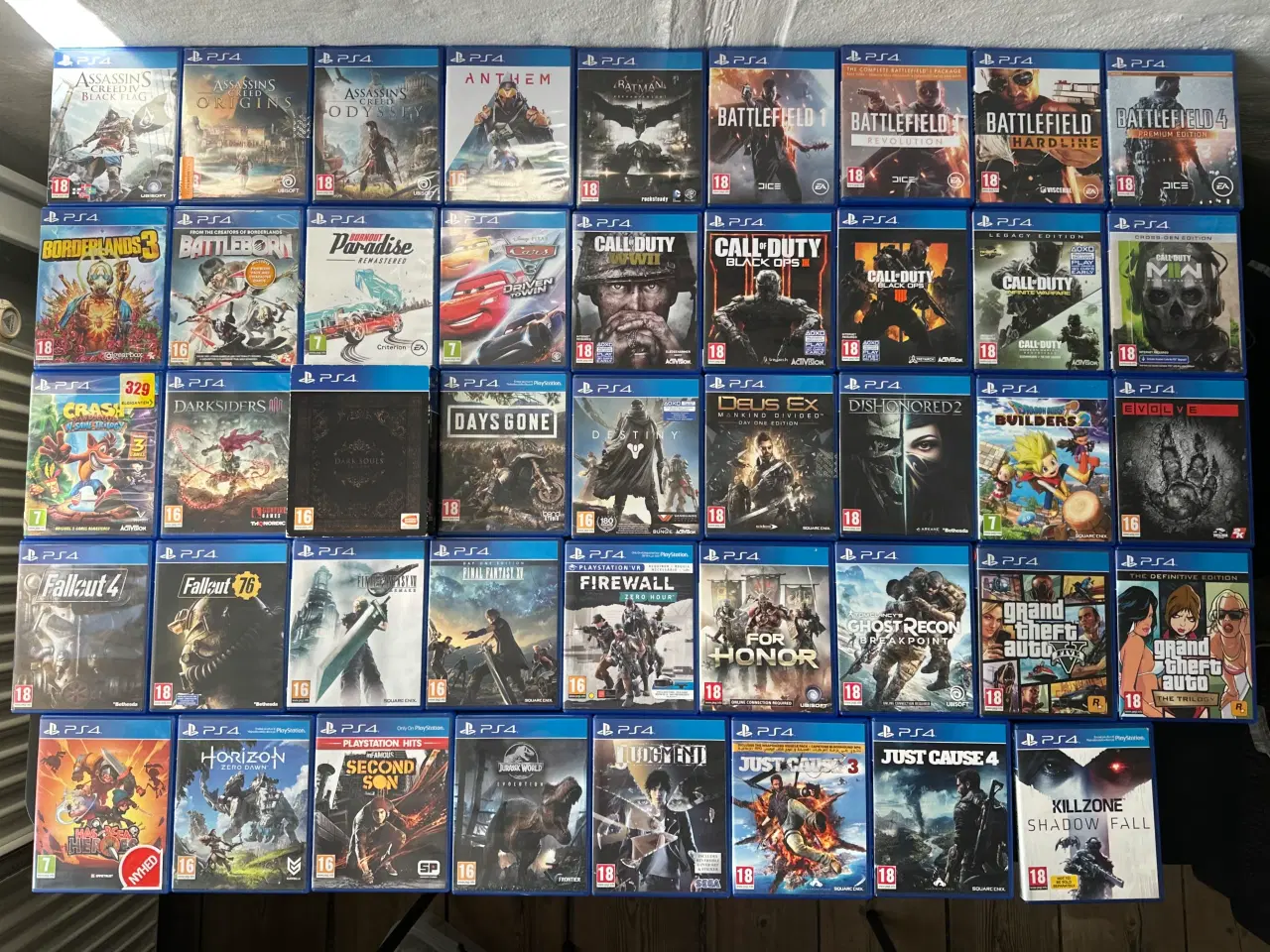 Billede 2 - 80 stk Ps4 / PlayStation 4 Spil Til Seperate Prise