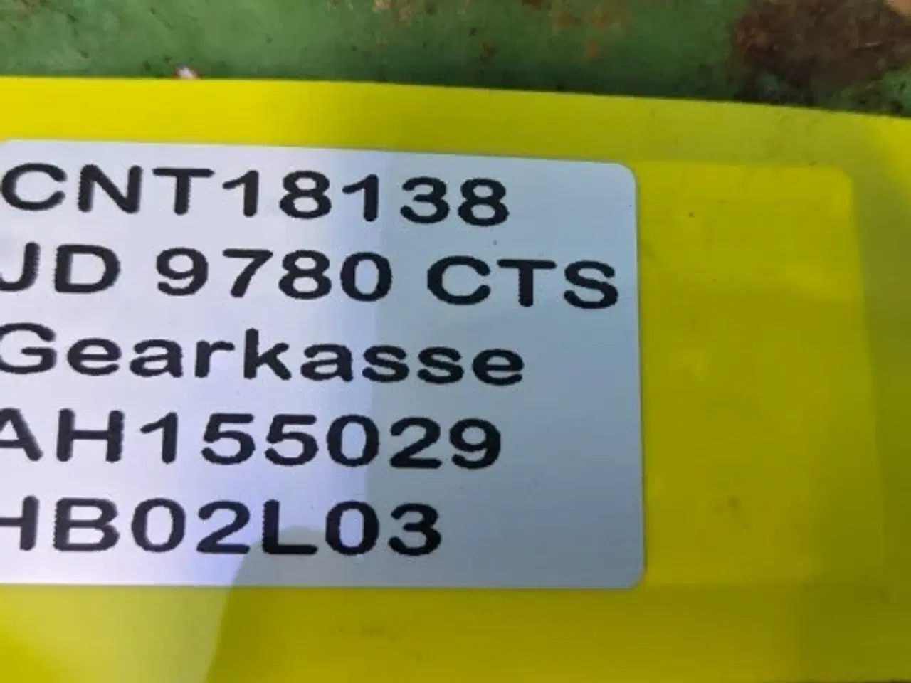 Billede 18 - John Deere 9780 Gearkasse AH155029