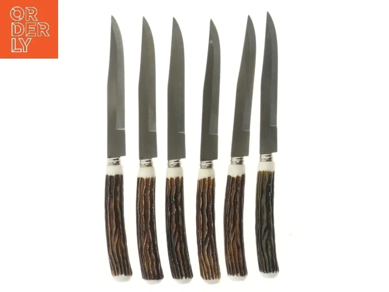 Billede 1 - Sæt med spisebords knive (str. 6 styk, 19 cm)