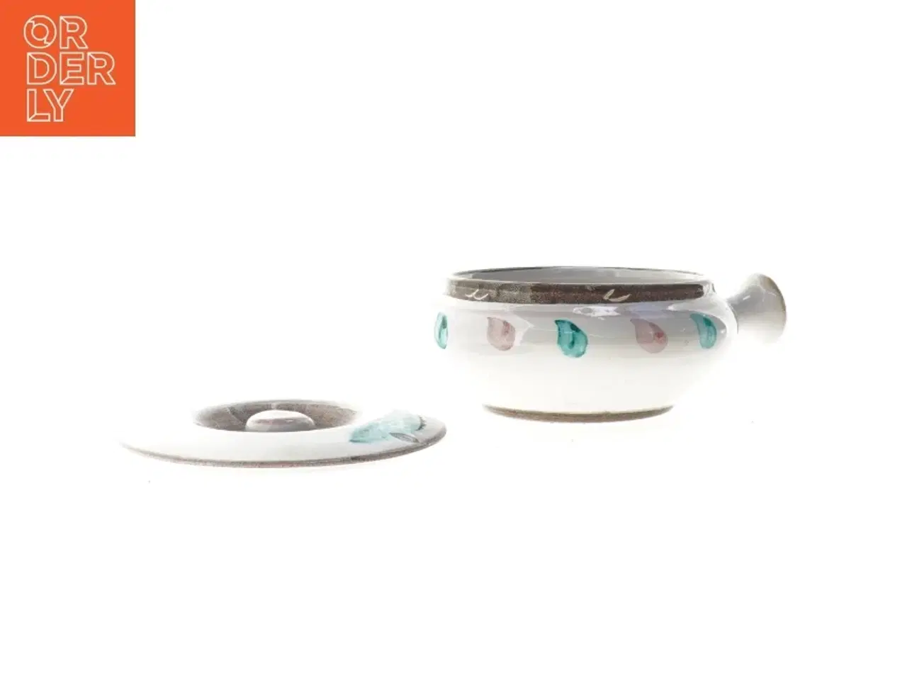 Billede 5 - Hedebo keramik skål/fad (str. Ø 16 cm)