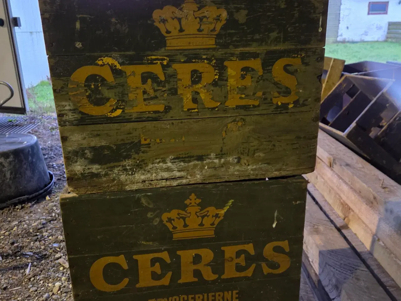 Billede 2 - Træ ølkasser