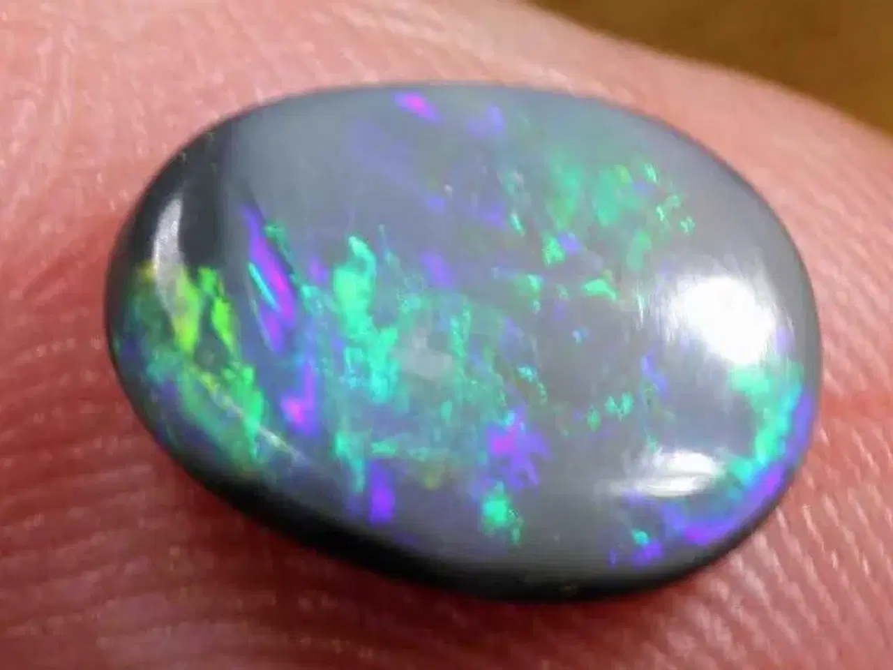 Billede 5 - Sort Opal i vedhæng 2.145 karat | Mega Flot