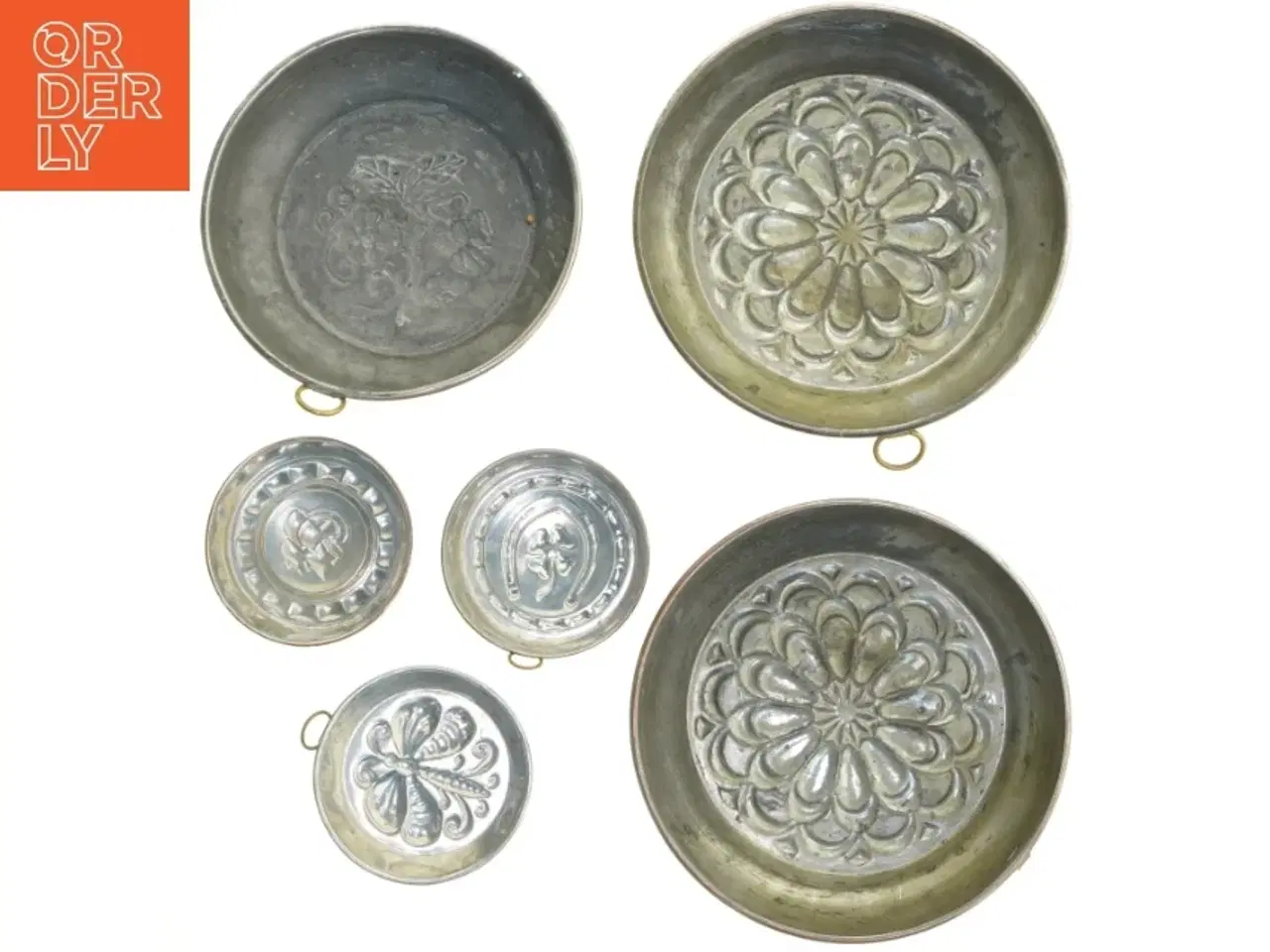 Billede 5 - Kobberskålesæt til ophæng (str. 21-10 cm)