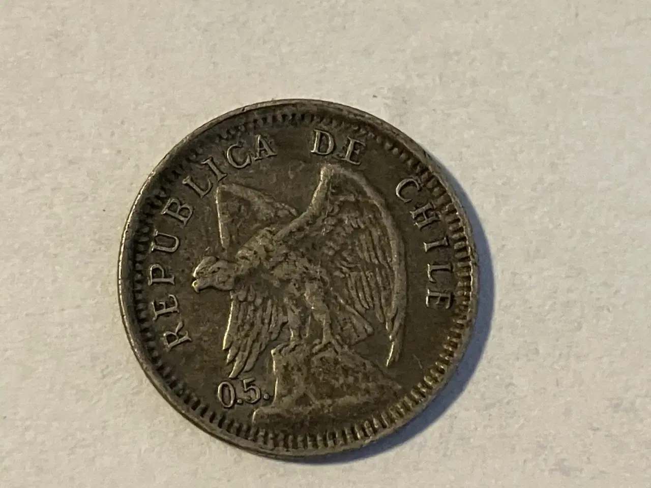 Billede 2 - 10 Centavos 1907 Chile