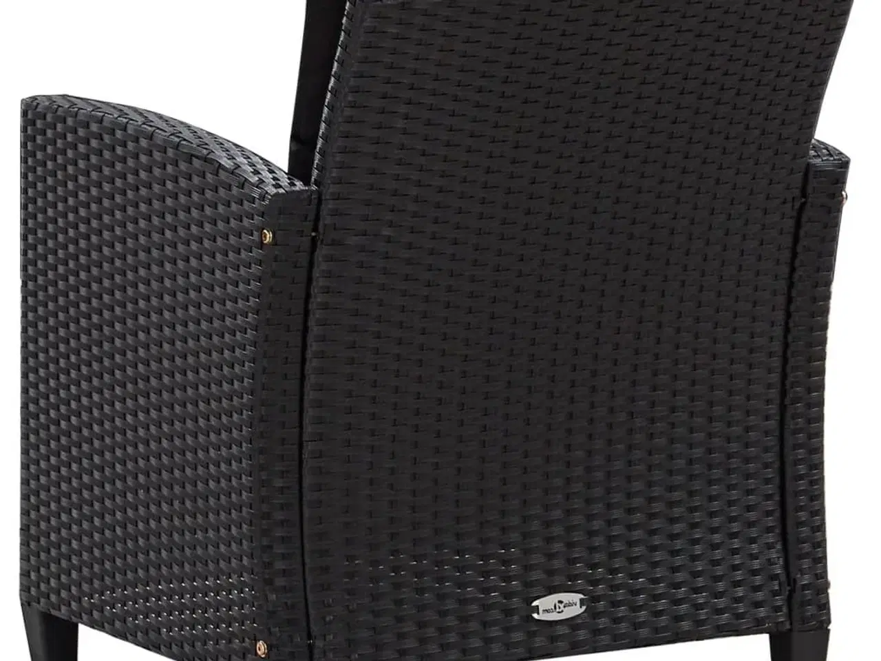 Billede 8 - Sofasæt til haven 6 dele med hynder polyrattan sort