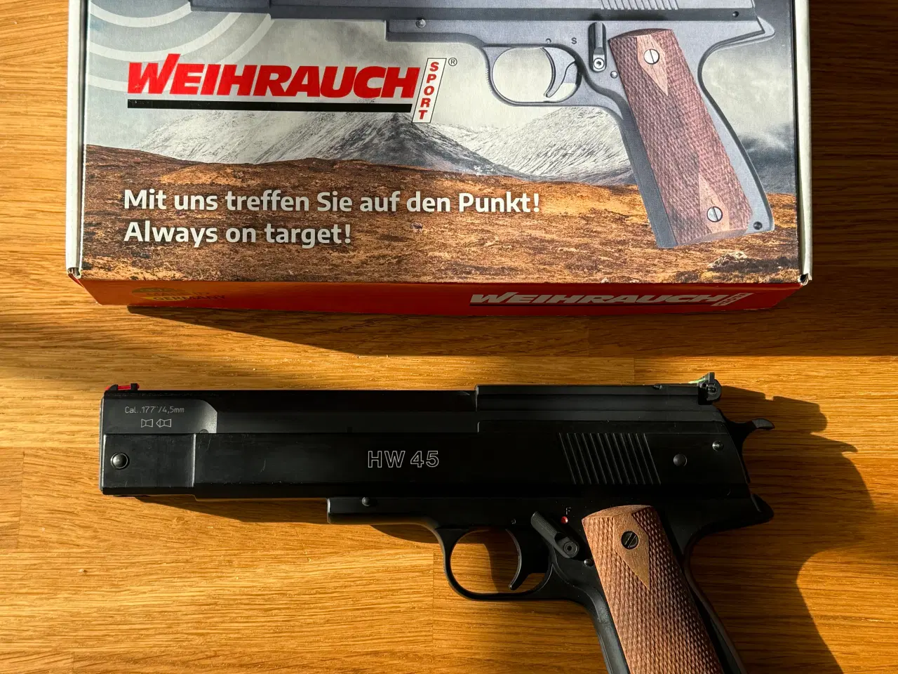 Billede 1 - Weihrauch HW45 Luftpistol