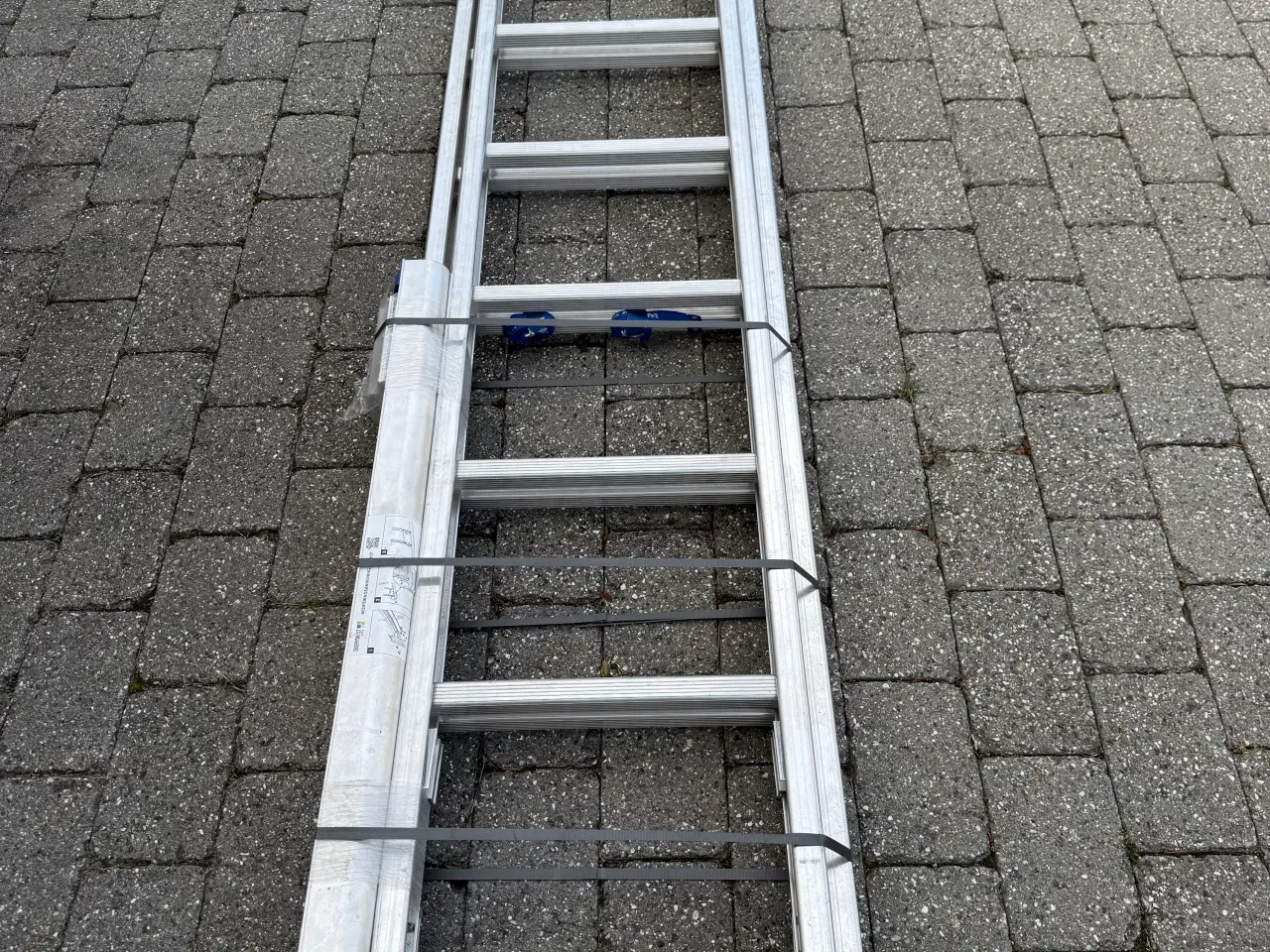 Billede 1 - Stige - Combistige m/fod Proff 2-delt. 2x9 trin -