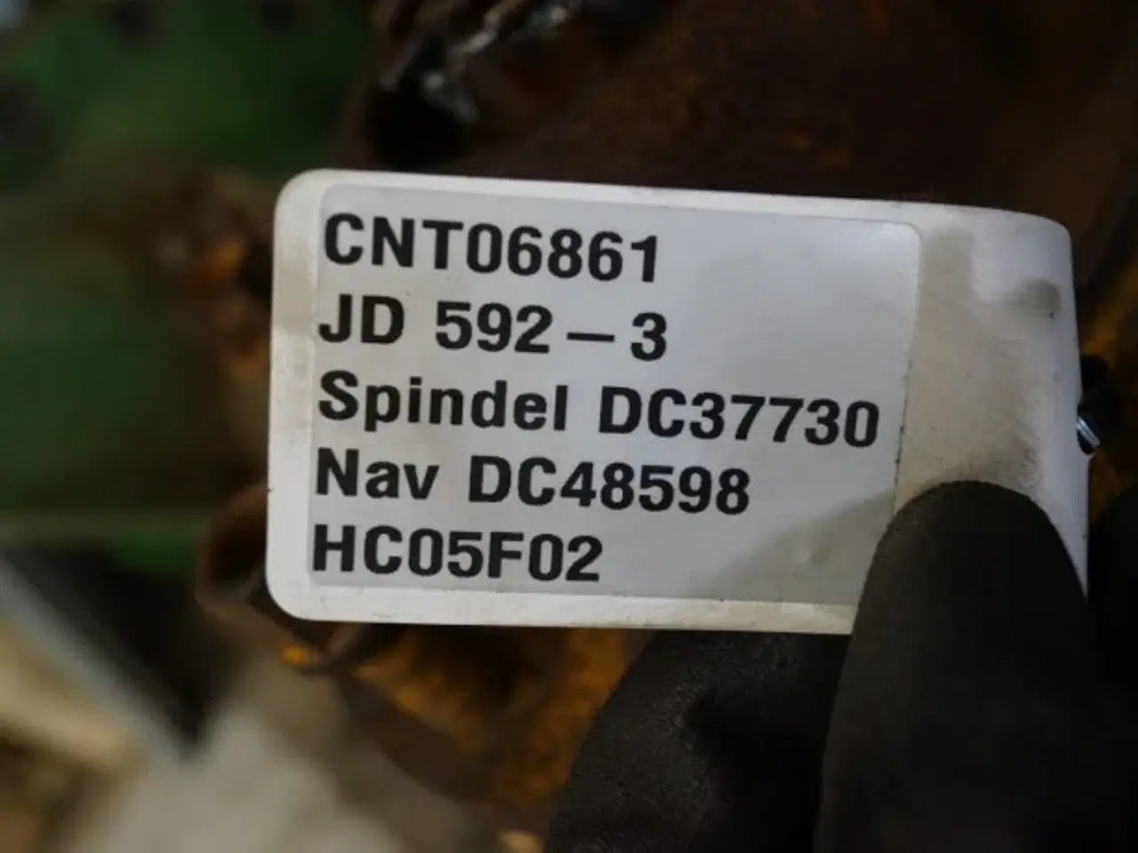 Billede 13 - John Deere 592 Spindel DC37730