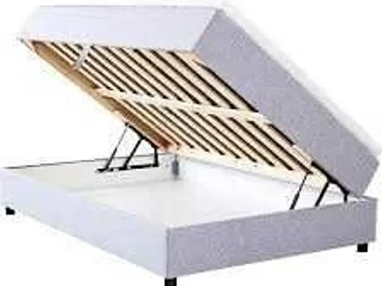 Billede 3 - Nordisk Fjer B110 seng med opbevaring 140x200 cm