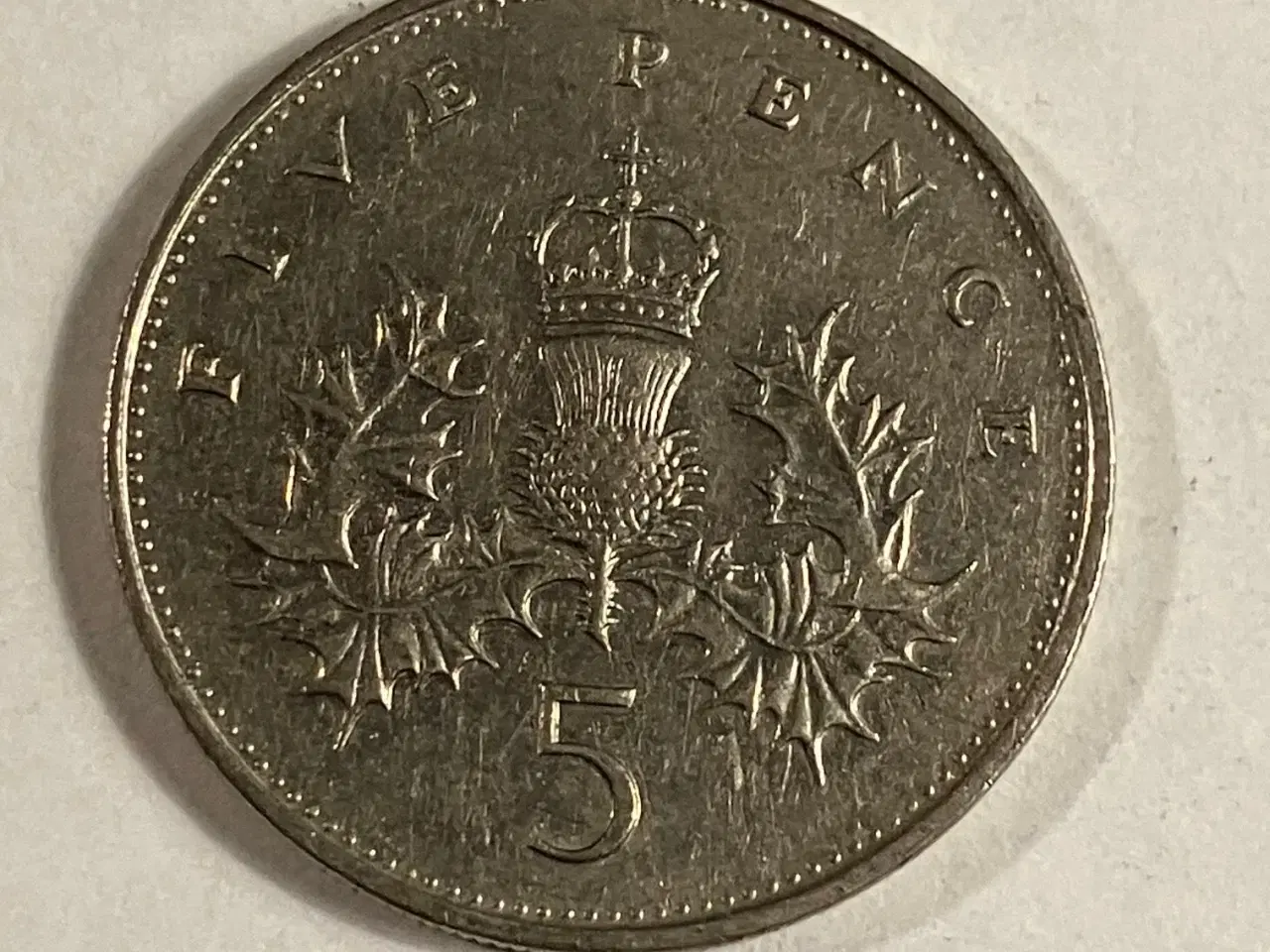 Billede 2 - 5 Pence England 1987