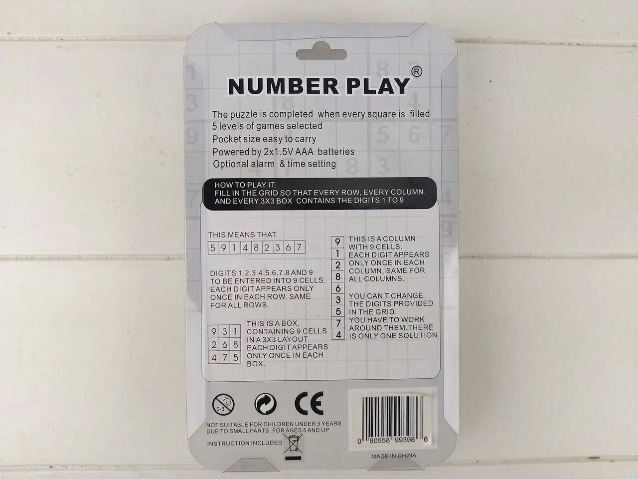 Billede 4 - Elektronisk Sudoku